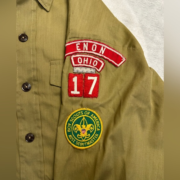 Vintage 1960’s Boy Scout Long Sleeve Uniform - Picture 6 of 8